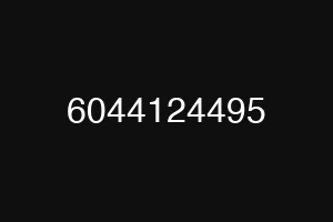 6044124495