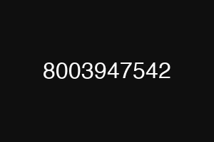 8003947542